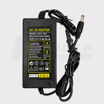 Adaptador de corriente Fuente 12v 3 amp
